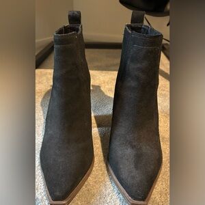 Vince Camuto Black Ankle Booties